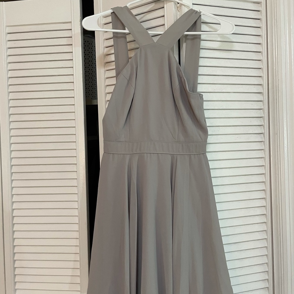 Lulus cross strap skater dress